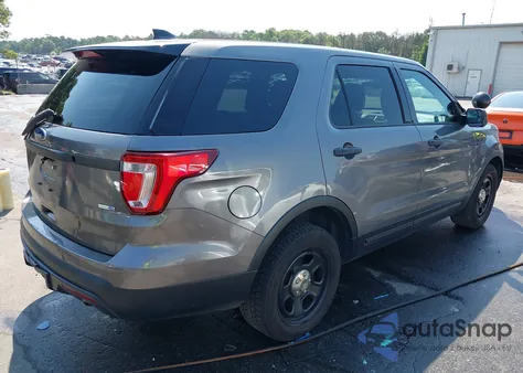 2017 Ford Police Interceptor from USA, damaged, VIN 1FM5K8AR0HGE25745